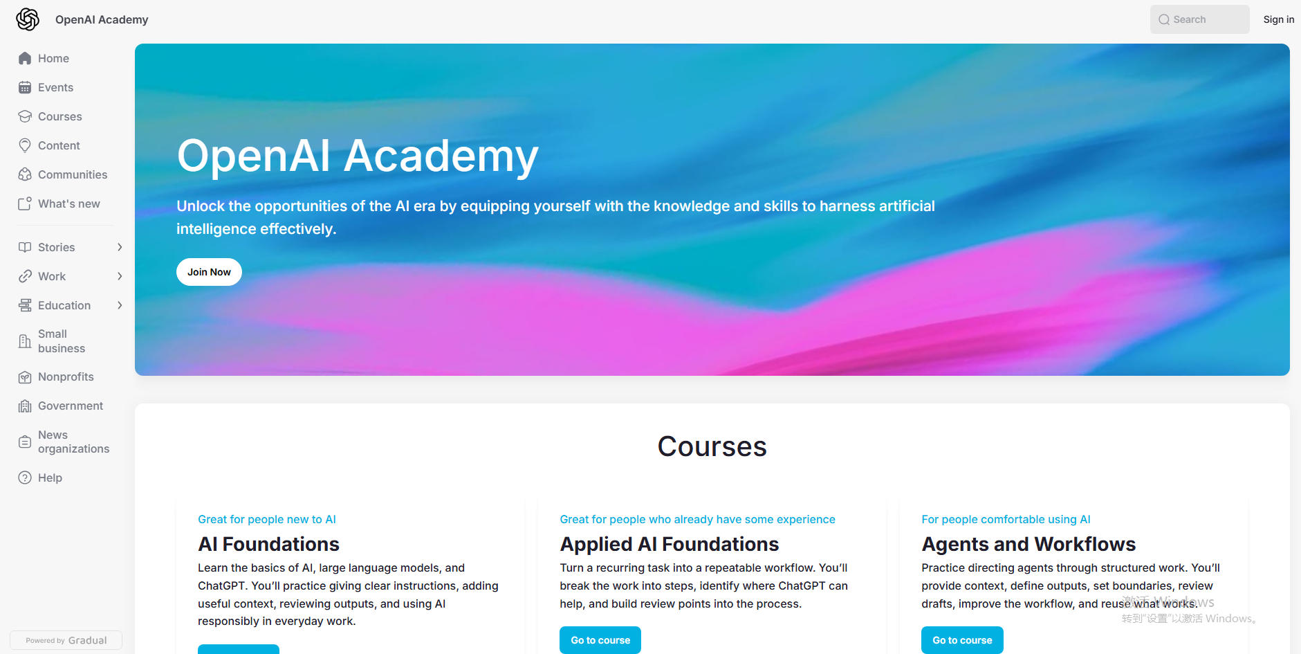 OpenAI Academy